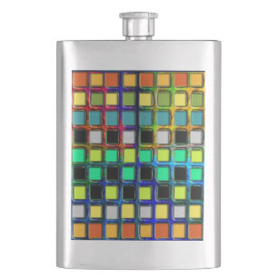 Cantil Colorida Grid Tilada por Shirley Taylor