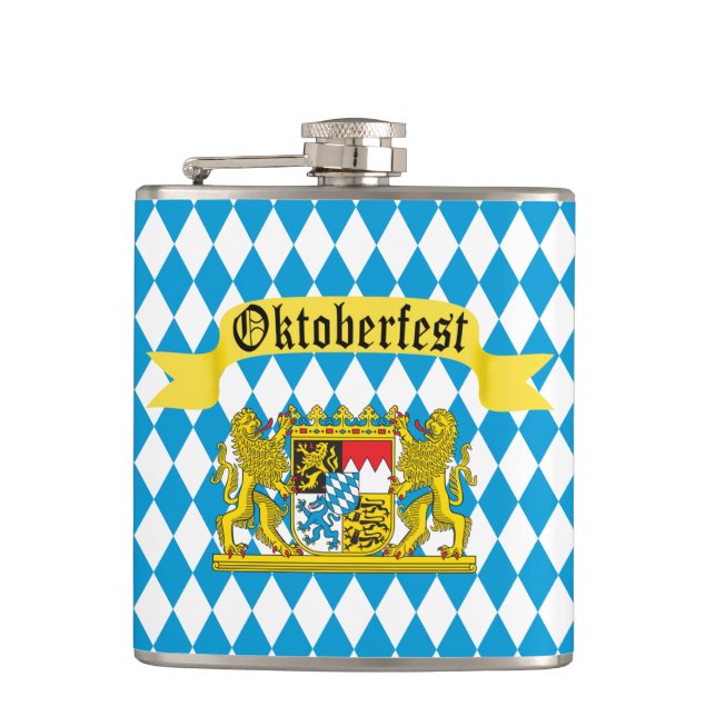 Cantil Colorir Bandeira da Baviera Oktoberfest (Frente)