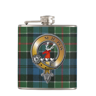 Cantil Colquhoun Tartan & Crachá