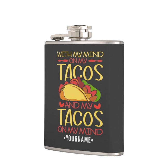 Cantil Com a minha mente sobre os Tacos e os Tacos na min (Esquerda)