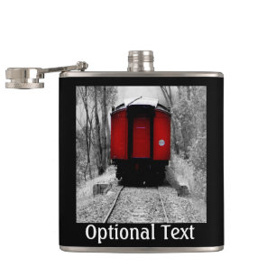 Cantil Comboio A Velho Vapor Vermelho