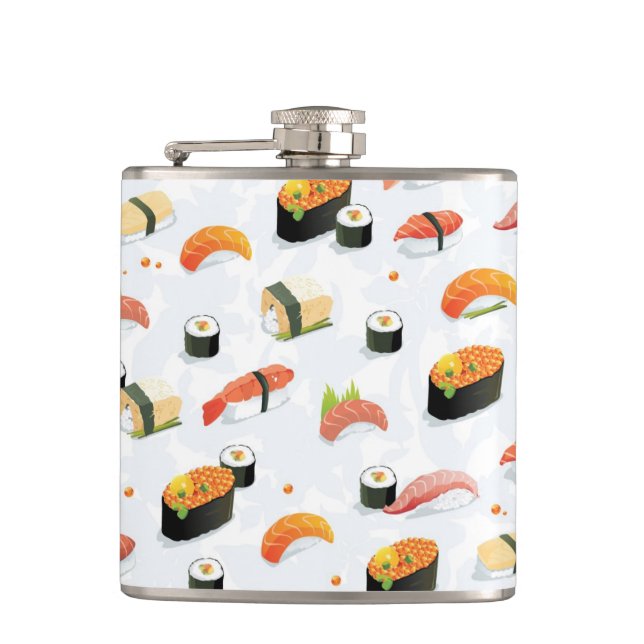 Cantil Comida japonesa: Teste padrão do sushi (Frente)