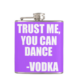Cantil CONFIE EM MIM, VOCÊ PODE DANÇAR - Vodka