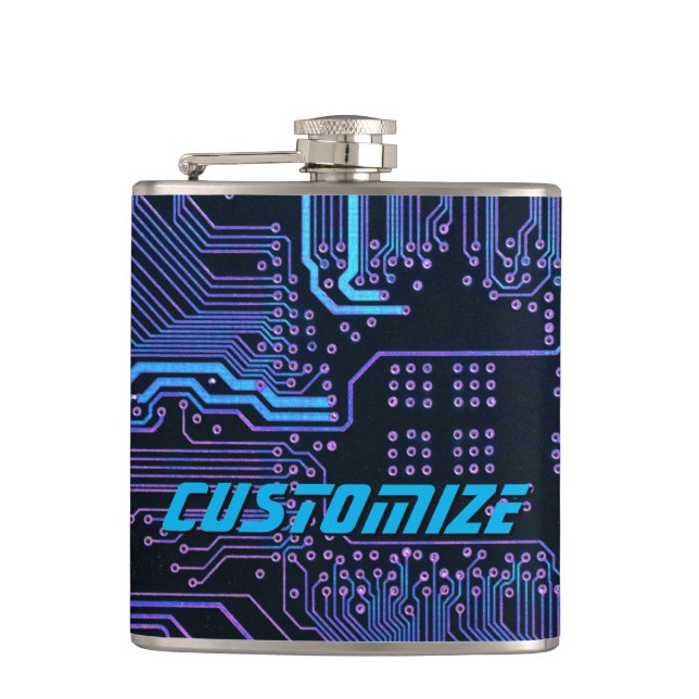 Cantil Conselho de Circuito Eletrônico Azul PCB Blue - Ou (Frente)