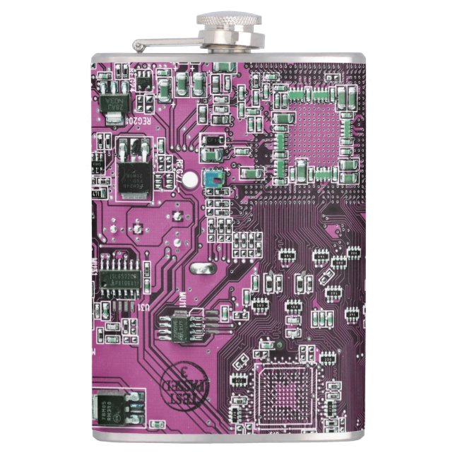 Cantil Conselho de Circuito Púrpura PCB Circuito Conjunto (Frente)