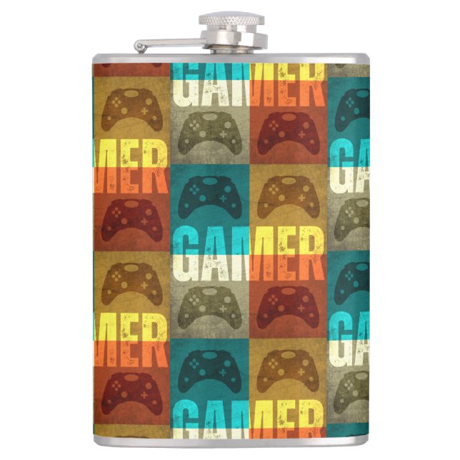 CANTIL CONTROLE DE VIDEO GAME RETRÔ GAMER  (Frente)