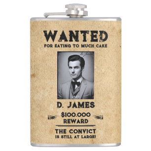 Cantil Convicto Vintage Recompensa Ocidental Desejado