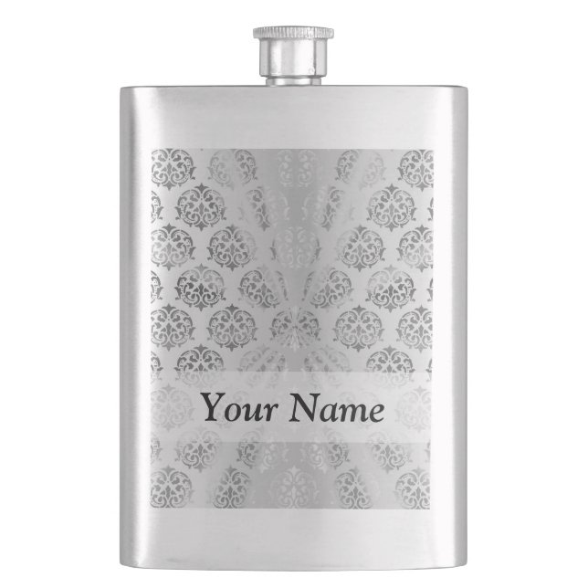 Cantil Cor damasco de cinza (Frente)