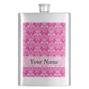 Cantil Cor damasco rosa quente