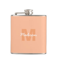 Cor de pêssego de 2024 com nome personalizado do M