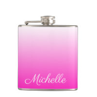 Cor-de-rosa quente mbre gradiente de dois tons per
