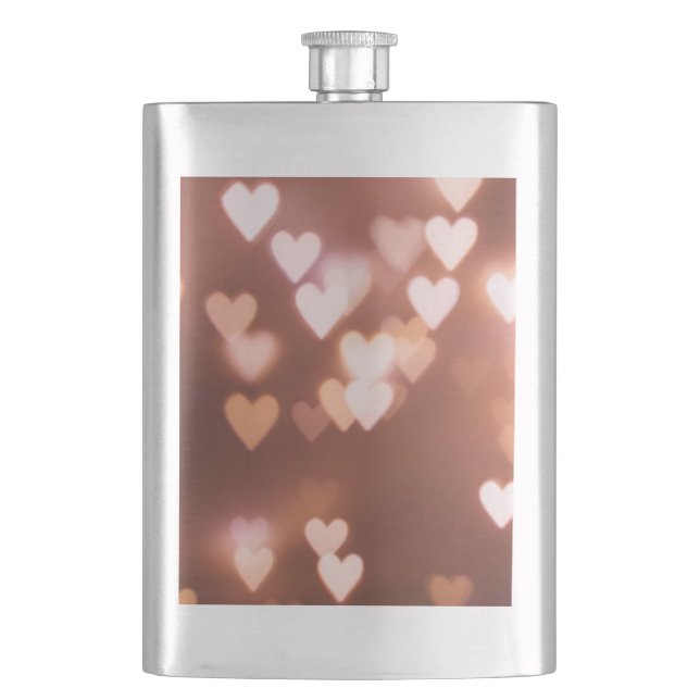 CANTIL CORAÇÃO DO DIA DO NAMORADOS DE PINK (Frente)