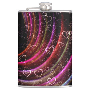 Cantil Corações de Amor Sublimação de Textura