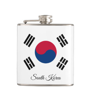 Cantil Coreano Flag & viagem da Coreia do Sul / fãs desp