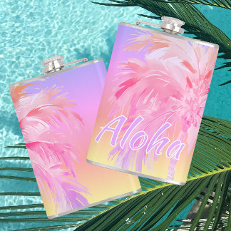 Cantil Cores Tropicais Aloha Palmeira
