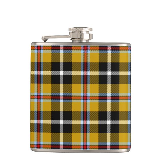 Cantil Cornish National Tartan Yellow and Black Xadrez (Frente)