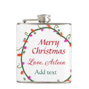 Cantil coroa verde-branca-branca, coroa-branca, Feliz Nat