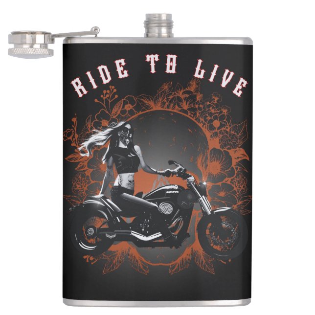 Cantil Corrida para a vida - Menina Biker (Aberto)