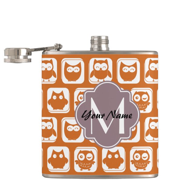 Cantil Corujas De Laranja Monogramas (Aberto)