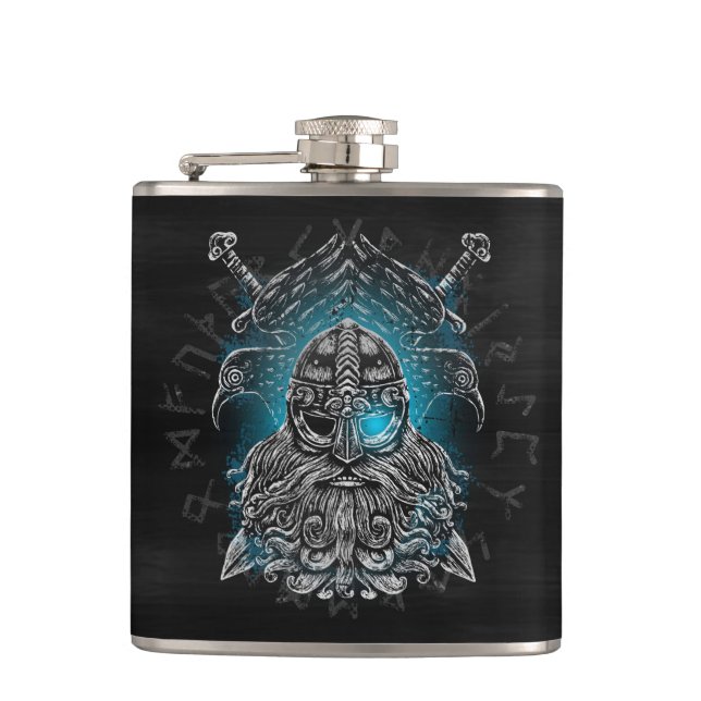 Cantil Corvos de Odin Mitologia Viking Valhalla espera (Frente)