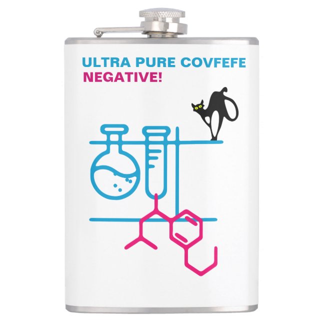 Cantil Covfefe Ultra Pura. Negativo. Personalizável (Frente)