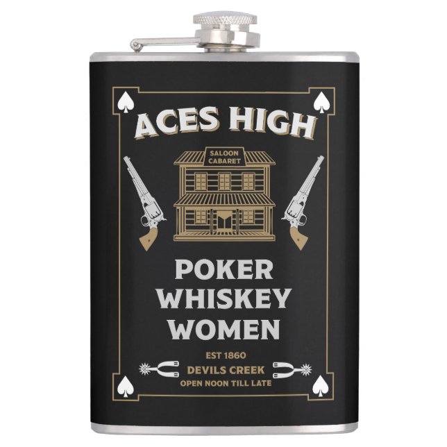 Cantil Cowboy American Frontier Saloon (Frente)