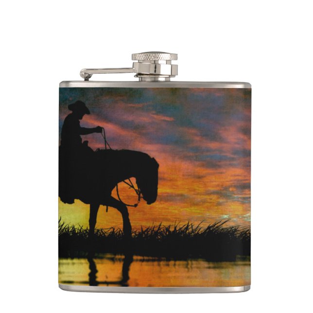 Cantil Cowboy Flask (Frente)