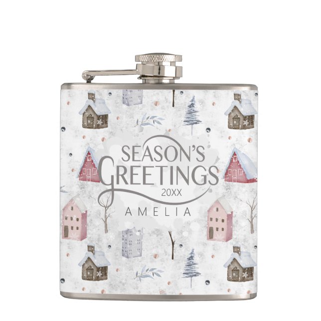 Cantil Cozy Home Christmas Pink ID985 (Frente)