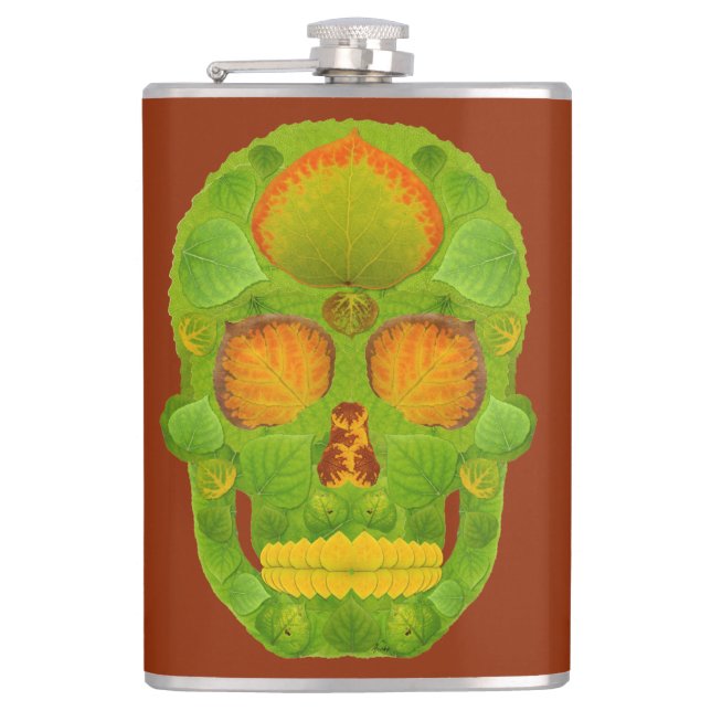 Cantil Crânio 10 da folha de Aspen (Frente)