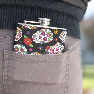 Cantil Crânio de açúcar Assustador e sangue intimidant