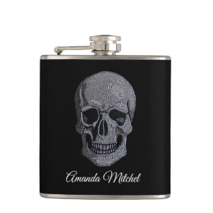 Cantil Crânio do cristal de rocha