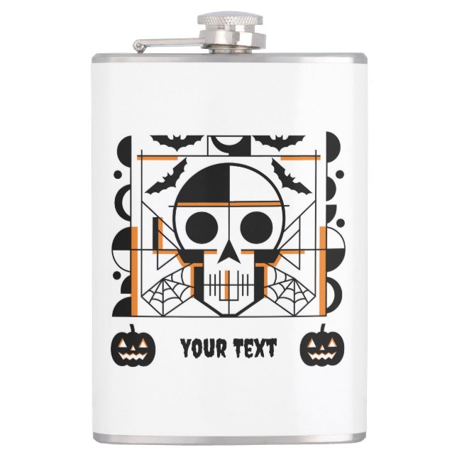 Cantil Crânio, morcegos, teias de aranha ao estilo do Dia (Frente)