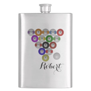 Cantil Cremalheira da bola dos bilhar oito