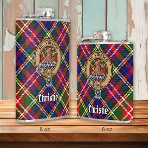 Cantil Crestão do Clã Christie sobre Tartan