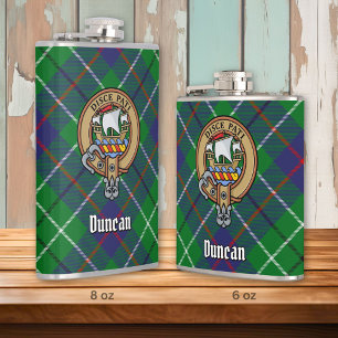 Cantil Crista do Clã Duncan sobre Tartan