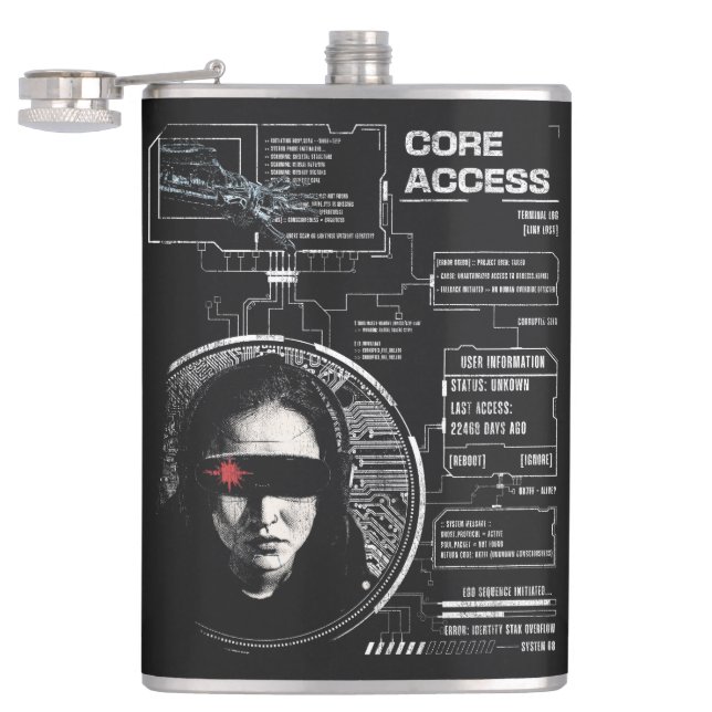 Cantil Cruzado - Design de Streetwear Techno-Brutalist (Aberto)