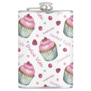 Cantil Cupcakes de aquarela
