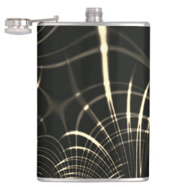 Cantil Curvas pontiagudas a cores caquis e fundo escuro