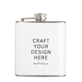 Cantil Custom Printed Flask  – Upload Your Own Design