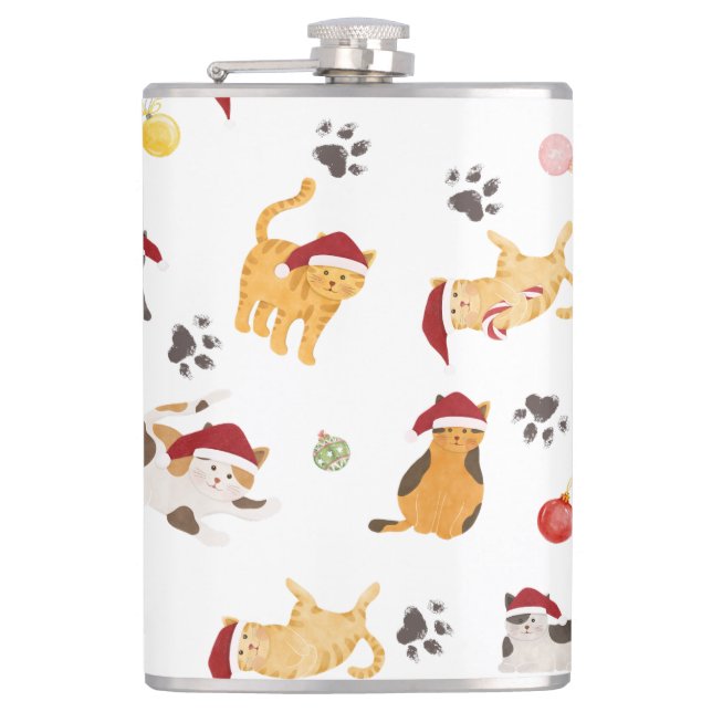 Cantil Cute Holiday Cat Pattern (Frente)