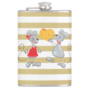 Cantil Cute Quirky Caprichoso Listras de Ratos