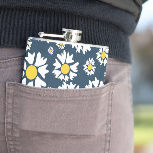 Cantil Daisy Pattern, Floral Pattern, White Daisies