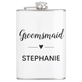 Cantil Damas de Casamento Minimalistas Com Nome em Script