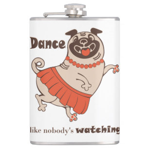 Cantil Dança como se ninguém estivesse assistindo Pug Gir