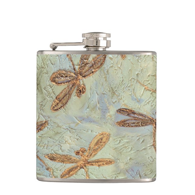 Cantil Dança de Dragonfly Dourada (Frente)