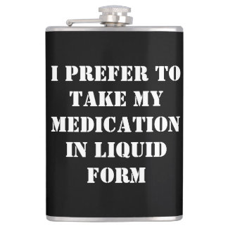 Cantil Dark Humor Flask by Skullnskin / J. H. Thornton