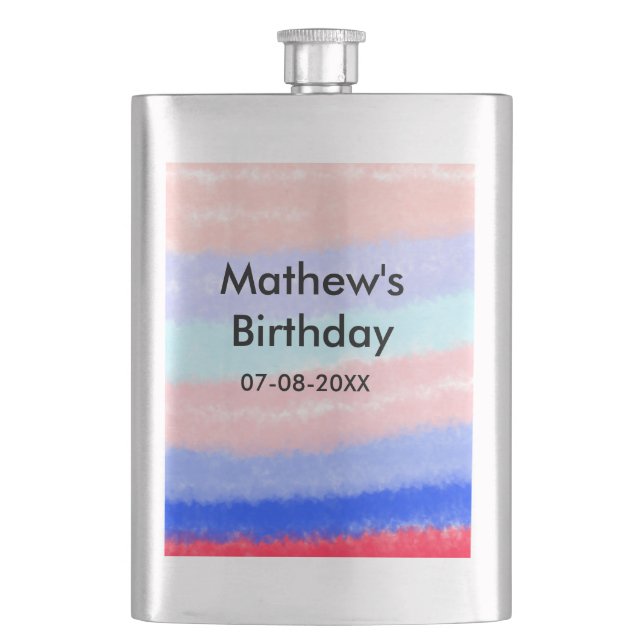 Cantil Data de adição de nome de aniversário de garoto am (Frente)