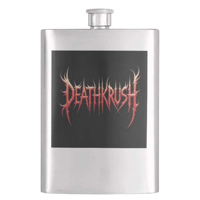 Cantil Deathkrush - Hip-flask large (Frente)