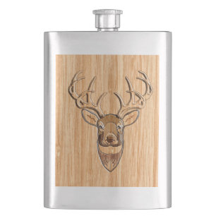 Cantil Decoração de madeira do estilo da grão do