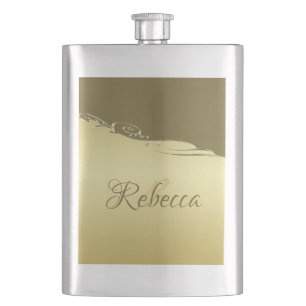 Cantil Decoração de ouro de luxo em ouro militar